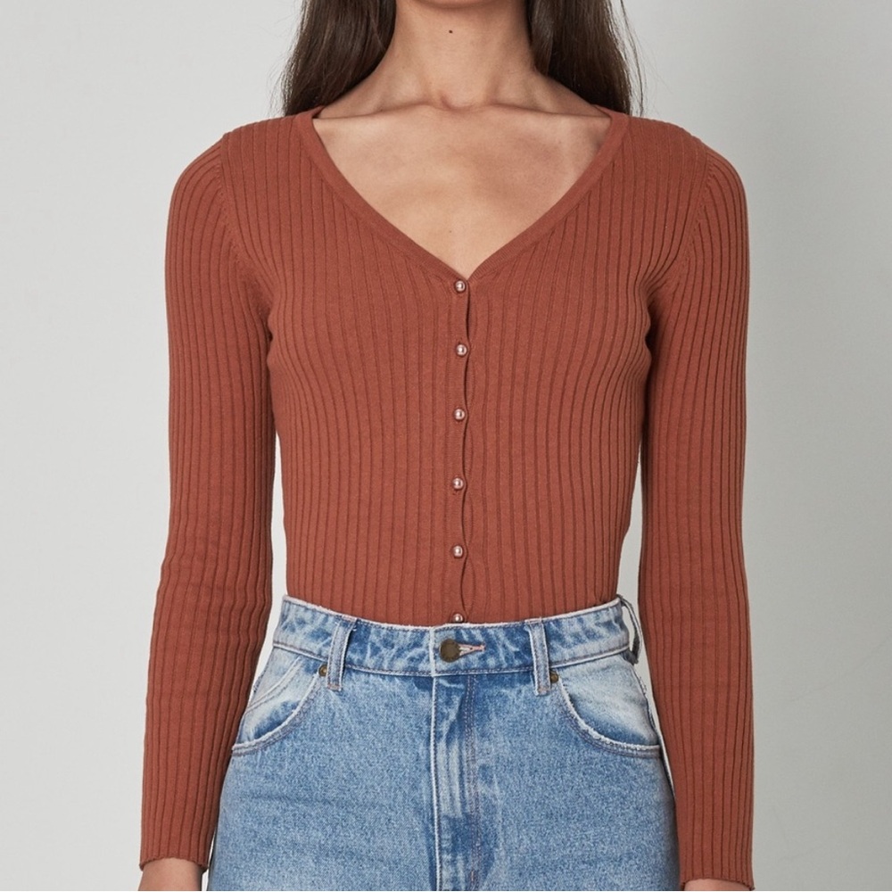 Women’s ribbed cardigan XL - Rolla’s